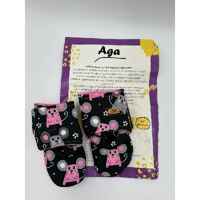 Softshellové vysoké capáčky AgaCap01 černá