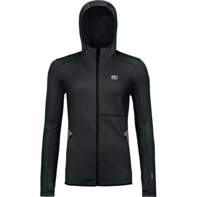 Ortovox Fleece Hoody W čierna/biela