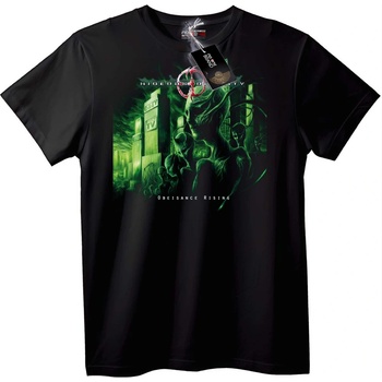 NOONEBRAND Тениска HIDEOUS CITY скелет - XS, White