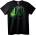 NOONEBRAND Тениска HIDEOUS CITY скелет - XS, White