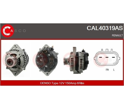 generátor CASCO CAL40319AS