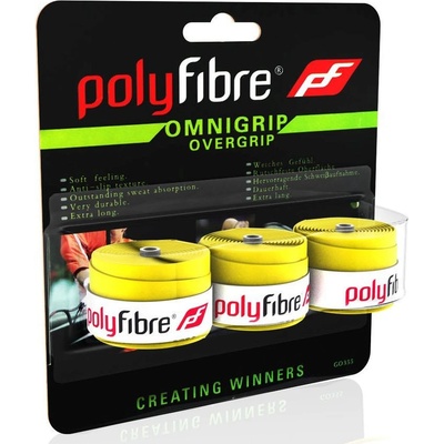 Polyfibre Omnigrip 3ks yellow