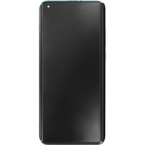  OEM Стъкло и LCD екран за Xiaomi Mi 10 5G, оригинален (OEM), зелено (16654)