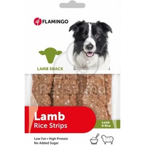 Flamingo Lamb Snack - ленти с агнешко и ориз 85 г срок на годност: 05.09. 2026