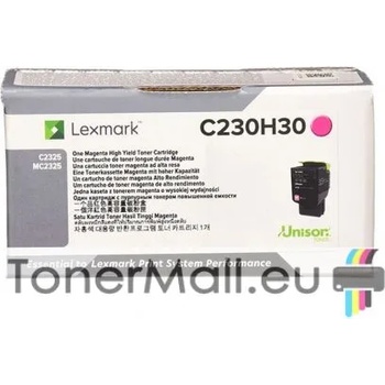 Image 1 of Lexmark Оригинална тонер касета LEXMARK C230H30 Magenta