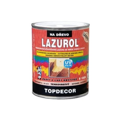 Lazurol Topdecor S1035 0,75 l kaštan
