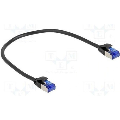 Delock 80225 Patch S/FTP Cat 6a RJ45 vidlice z obou stran 0,25m