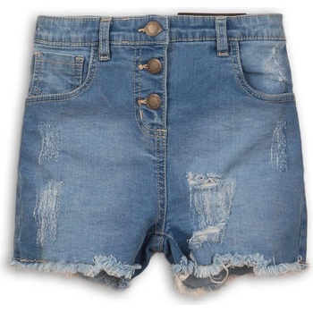 Minoti Wilderness 1 kraťasy dívčí džínové s laclem modrá