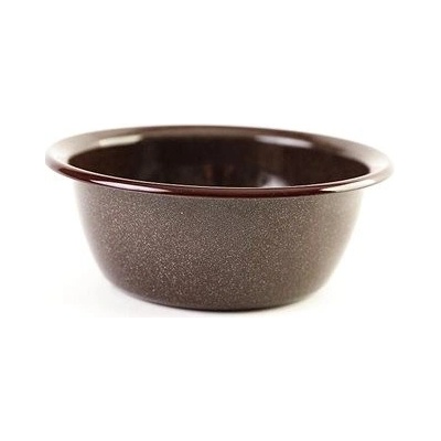 Olymp Smaltovaná miska hnědý granit 18 cm 1 l