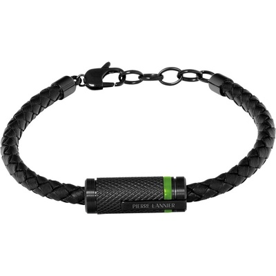 Pierre Lannier Pánsky kožený náramok Paddock BJ40A1571