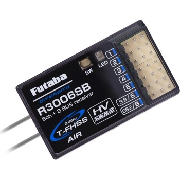 Futaba R3006SB T-FHSS 6k přijímač dual