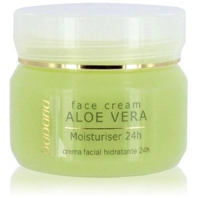 Babaria Aloe Vera Moisturiser Face Cream UVB Protection hydratačný krém s aloe vera 50 ml