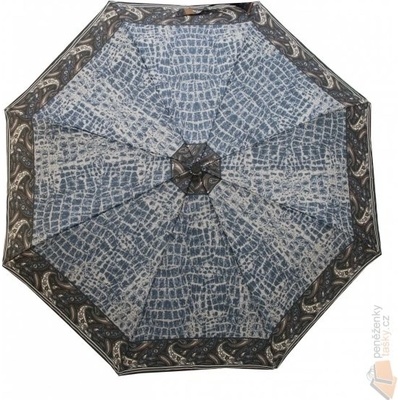 Doppler skladací deštník Mini Fiber 72646514 modré kroko