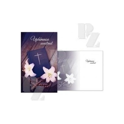 Blahopřání s textem Kondolence O M13-067, MFP Paper