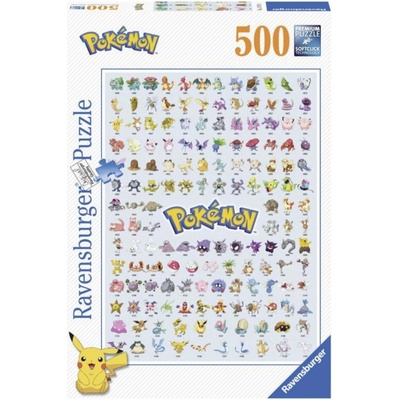 Ravensburger 14781 Prvních 151 Pokémonů 500 dílků