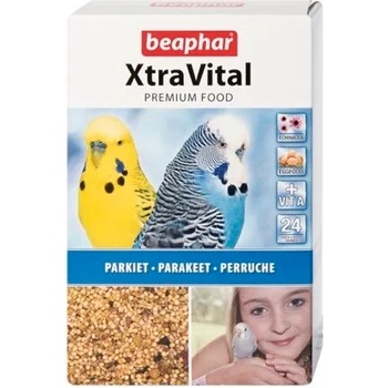 Image 1 of Beaphar XtraVital - премиум храна за вълнисти папагали 500gr