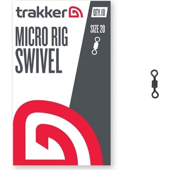 Trakker Obratlík Micro Rig Swivel Veľkosť 20 10 ks