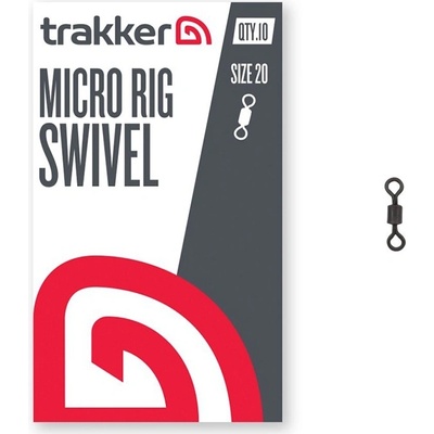 Trakker Obratlík Micro Rig Swivel Veľkosť 20 10 ks