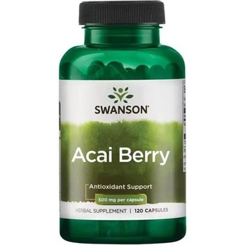 Swanson Acai Berry, 500 mg, 120 капсули, Swanson
