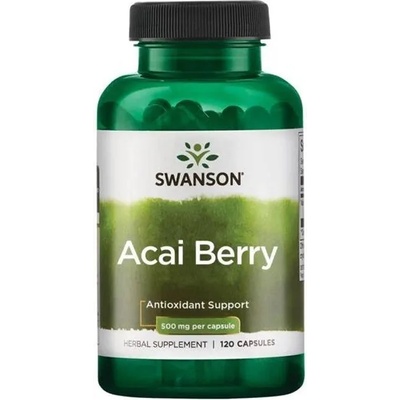 Swanson Acai Berry, 500 mg, 120 капсули, Swanson