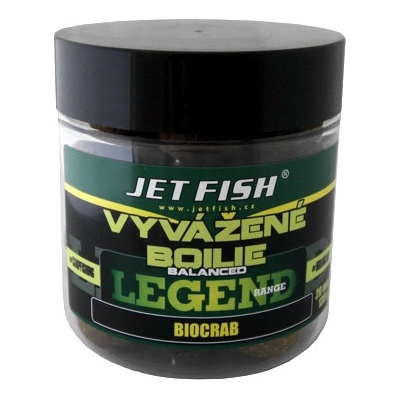 Jet Fish Vyvážené boilies Legend Range Biosquid 250ml 20mm