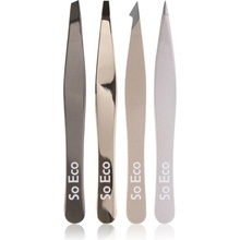 So Eco Tweezer Set Rose Gold sada pinzet