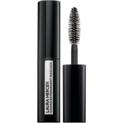 Laura Mercier Objemová a predlžujúca riasenka Caviar Extravagant Mini Mascara Black 4,5 ml