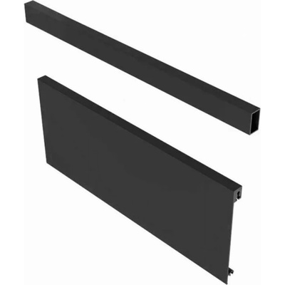 GTV AXIS PRO sada pro vnitřní zásuvku D panel H 110 mm černý C