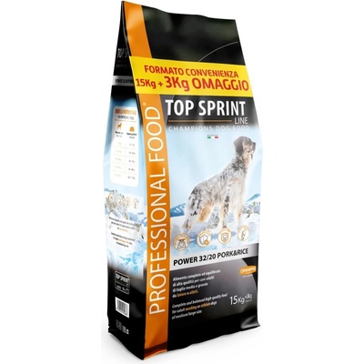 Top Sprint Power Pork & Rice 18 kg