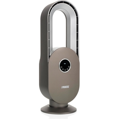 Princess fan without blades - safe, quiet & efficient - 3 speed levels & 3 modes - timer - remote control included - 01.351500. 01.001
