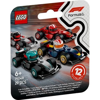 LEGO® Minifigúrky 71049 Zberateľské pretekárske auto F1