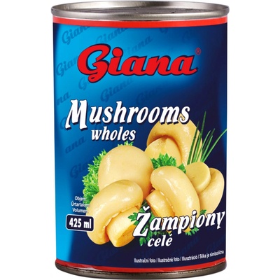 Giana žampiony krájené 425 ml – Zboží Dáma