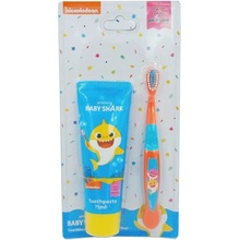 Pinkfong Baby Shark zubná pasta 75 ml + zubná kefka, pre deti