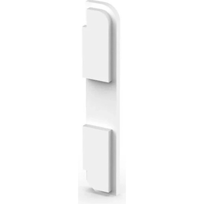 Pár bočních koncovek pro LED profil P15-1 (bílé)