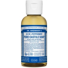 Dr. Bronner´s All- one tekuté universální mýdlo Peppermint 59 ml