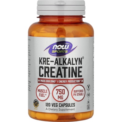 NOW Kre-Alkalyn Creatine 120 kapslí