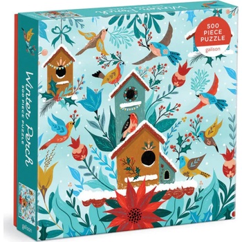 Galison - Puzzle Winter Perch - 500 piese