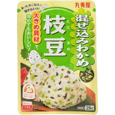 Marumiya Koření na rýži s wakame a edamame Furikake 29 g – Zbozi.Blesk.cz