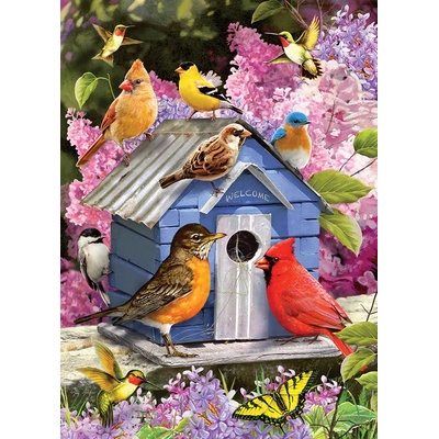 Cobble Hill - Puzzle Spring Birdhouse - 500 piese