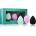 BrushArt Make-up Sponge Set гъба за фон дьо тен AQUAMARINE GREEN
