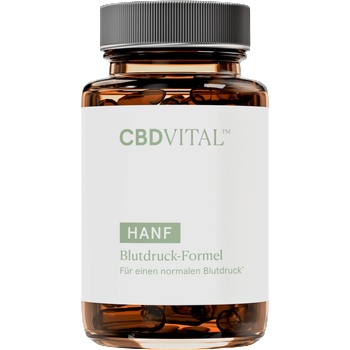 CBD VITAL Конопена формула за кръвно налягане - 60 капсули