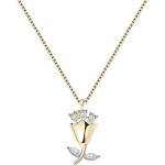 Silenti Jewelry Сребърно колие "Букет" - Сребърен