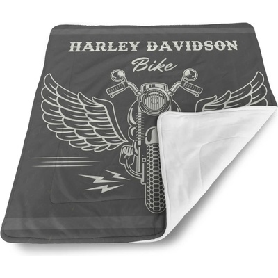Sablio Detská deka pre bábätko Harley Davidson S křídly