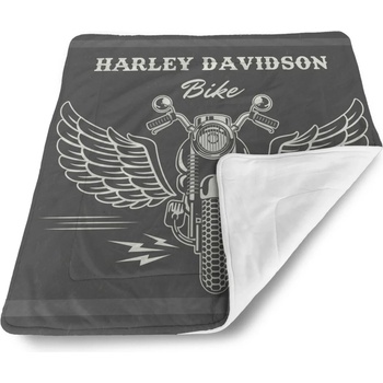 Sablio Detská deka pre bábätko Harley Davidson S křídly