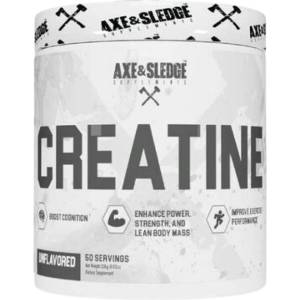 Axe & Sledge Supplements Creatine Powder [250 грама] Неовкусен