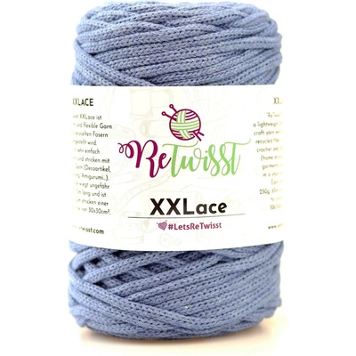 ReTwisst XXLace 5 modrá jeans