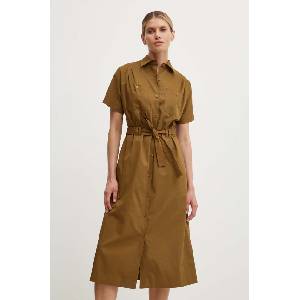 APC A. P. C. Памучна рокля robe new drew (COGZR.F05959)
