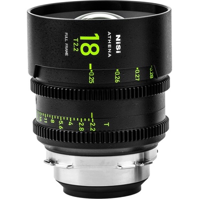 NiSi Cine objektív Athena Prime 18 mm T2.2 PL-Mount