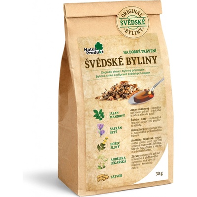 Naturprodukt Švédské byliny 30 g