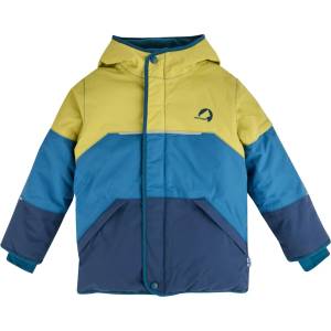 finkid Детско зимно яке Finkid Kid's Taika Snow Ski jacket - Apple Green / Ocean - размер 120/130 (703-6084-0414)